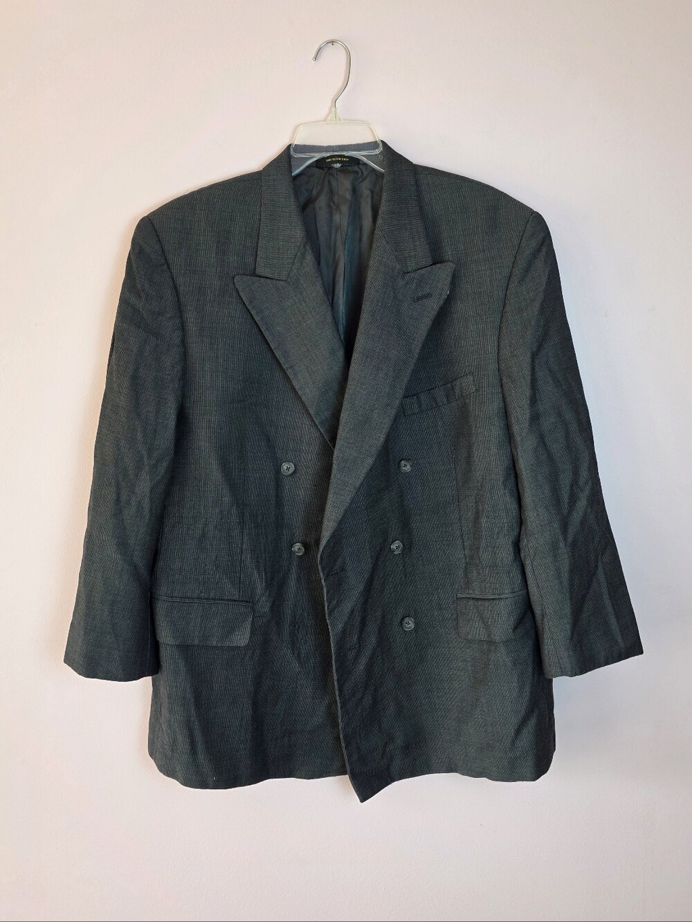 Givenchy Vintage Gray Men's Blazer Jacket